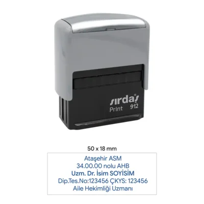 Aile Hekimi Kaşesi - Online Kaşe Fiyatları