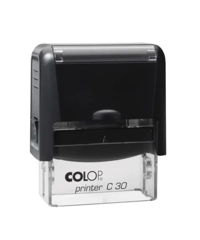 COLOP Printer C30 Siyah Kasa Otomatik Kaşe 18x47 mm