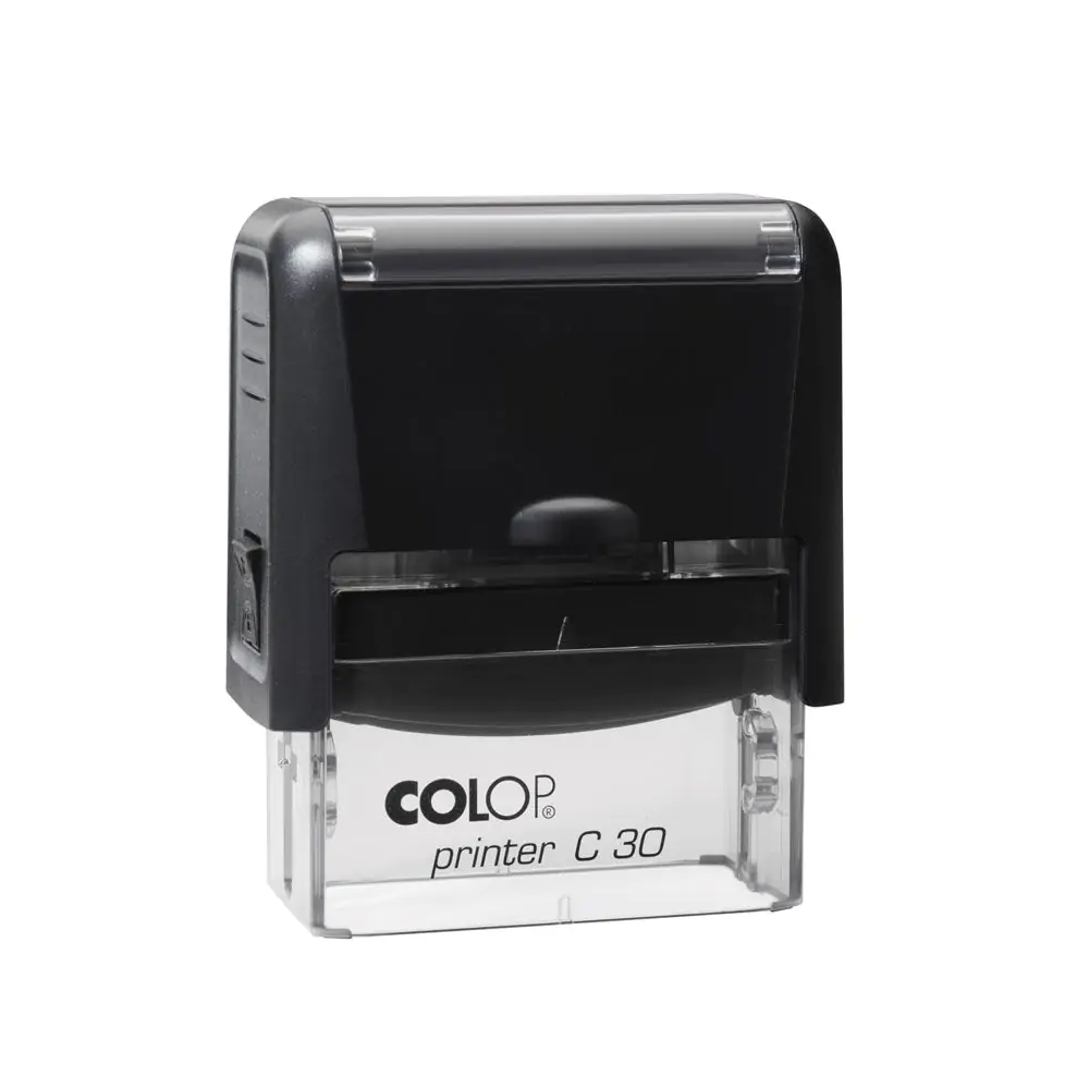 COLOP Printer C30 Siyah Kasa Otomatik Kaşe 18x47 mm