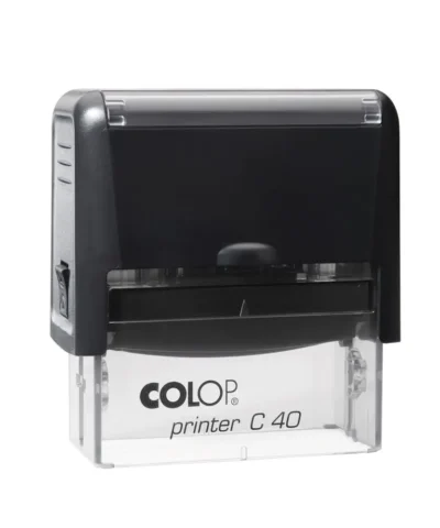COLOP Printer C40 Siyah Kasa Otomatik Kaşe 23x59 mm