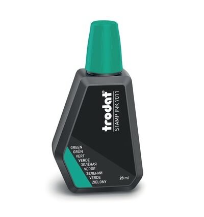 Trodat 7011 Yeşil Kaşe Mürekkebi 28 ml